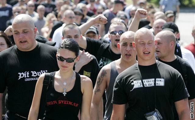 Pochod skinhead ve Svitavách
