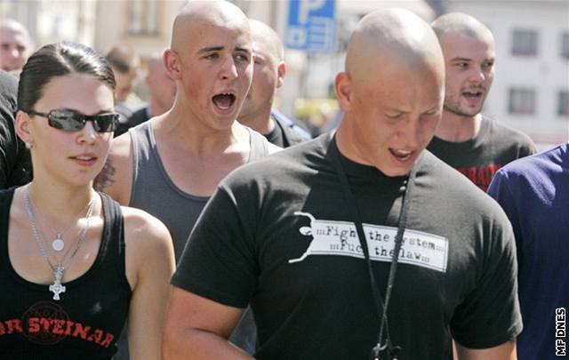 Pochod skinhead ve Svitavách