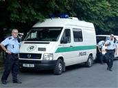 Policejní táb na CzechTeku