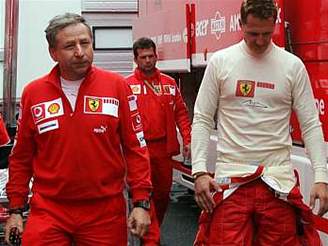 Michael Schumacher a Jean Todt