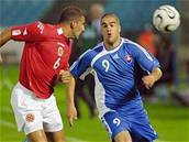 Slovensko - Malta: �ebo (vpravo) a Dimech