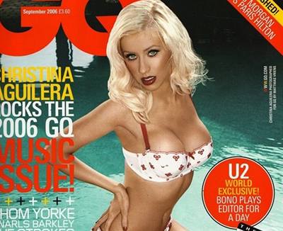 Christina Aguilera se svlékla pro magazín GQ 