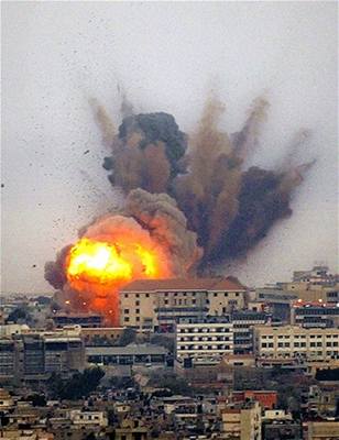 Bejrút po izraelských náletech