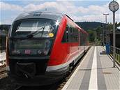vlak, eleznice, db, deutsche bahn, desiro, nádraí, johanngeorgenstadt