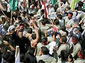 Smrt Izraeli! Smrt Americe! volali v Bagdádu demonstranti. Ilustraní foto.