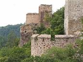 Zícenina hradu Corntejn - Vranovská pehrada 