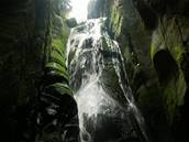 Vodopád v Adrpaských skalách