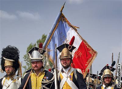 Nadenci v uniformách armády Napoleona Bonaparteho