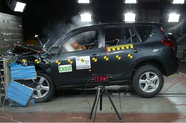 Crashtest Toyota RAV4