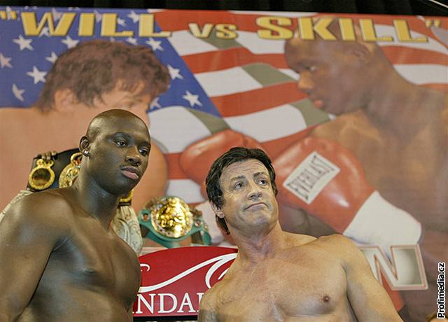 Rocky Balboa - natáení, Antonio Tarver a Sylvester Stallone