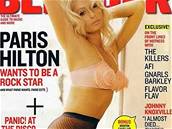 Paris Hiltonová na titulní stránce asopisu Blender