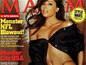 Eva Longoria na titulní stránce asopisu Maxim