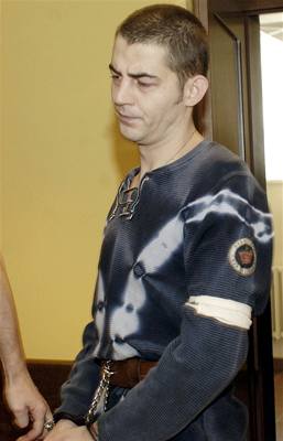 Stanislav Matocha ped soudem v Hradci Králové