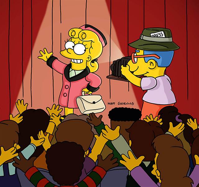 Simpsonovi - Lisa a Milhouse