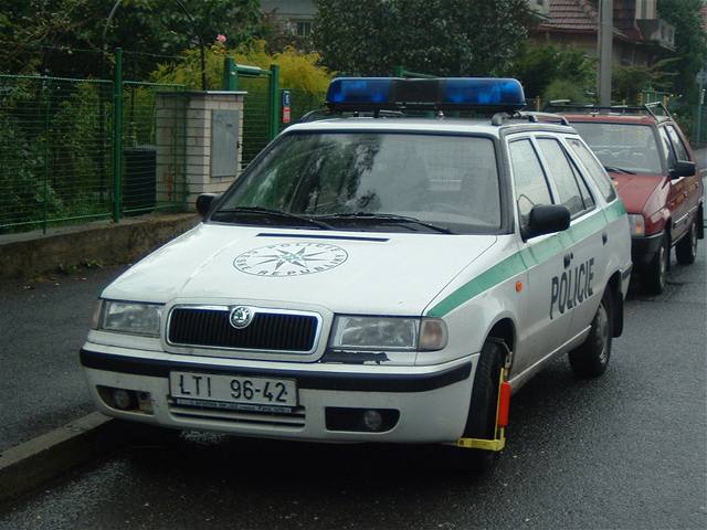 Policisté si pojistili auto botičkou - iDNES.cz