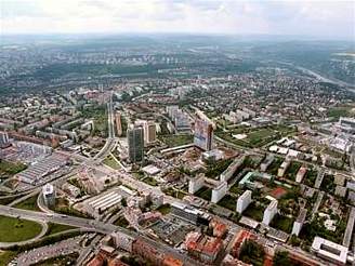 Leteck pohled na Pankrc, 2005