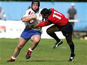 �esko - �pan�lsko, ragby, Vondrá�ek v akci