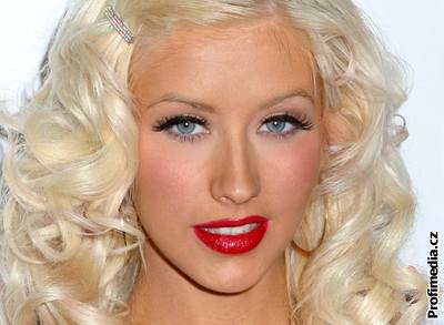 Christina Aguilera jako blondýna