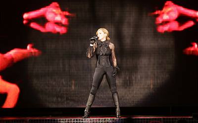 Madonna na koncert v Sazka Aren