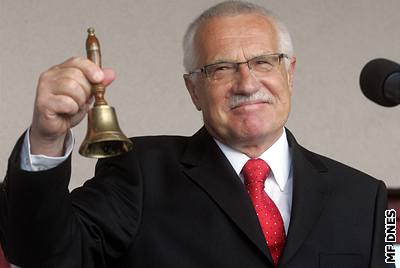 Prezident Václav Klaus je tím politikem, který me i nemusí zastavit vládnutí Mirka Topolánka.
