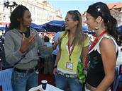 Prague Grand Prix - Lejla Abbasová, Kateina Pospíilová a Jana Dolealová