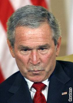 Bush ví, e mluvit o terorismu je dobré pro popularitu. Ilustraní foto.