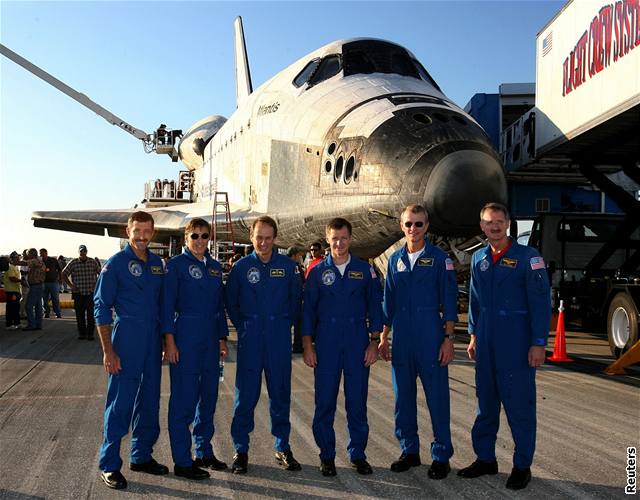 estilenná posádka raketoplánu Atlantis