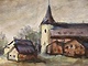 Adolf Hitler - obraz Kostel v Louvignies