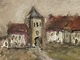 Adolf Hitler - obraz Vesnick idyla v Le Quesnoy