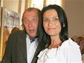 Michaela Maláová a Kristián Kodet na tiskové konferenci k zahájení tetího...
