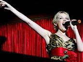 Týden módy v Milán - zpvaka Kylie Minogue