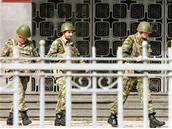 Ruské úady v Tbilisi hlídají vojáci