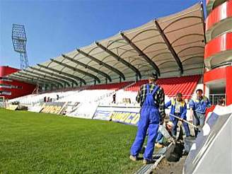 Jihlava, zrekonstrovaný stadion