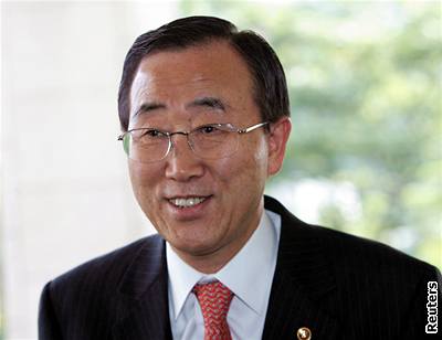 Generální tajemník OSN se nejspíe ádn zapotil, kdy musel vysvtlovat svá slova o Husajnov trestu smrti.