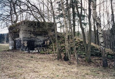 Vojenský bunkr z 50.let ve Smrkovci