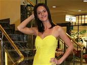 Renáta Czadernová zkouí aty na Miss Intercontinental