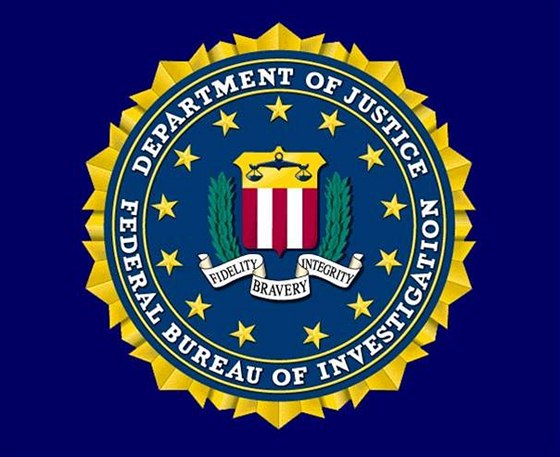 Logo FBI. Ilustraní foto.