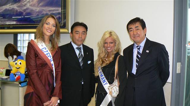 Vicemiss R Kateina Pospíilová v Japonsku
