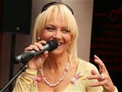 Kateina Hamrová na ktu CD Kraus a blondýna