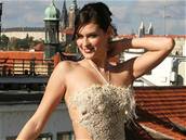 První eská vicemiss 2006 Miroslava Koanová v atech na finálový veer mezinárodní soute krásy Miss Earth