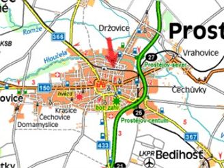 mapa prostejova Vlak srazil dvě školačky, jedna z dívek zemřela   iDNES.cz mapa prostejova