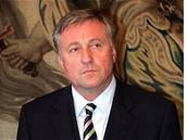 Mirek Topolánek na jednání s prezidentem Klausem