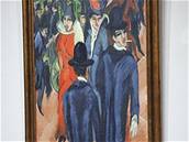 Ernst Ludwig Kirchner - obraz Berliner Strasserszene