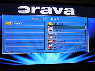 Orava DVD menu