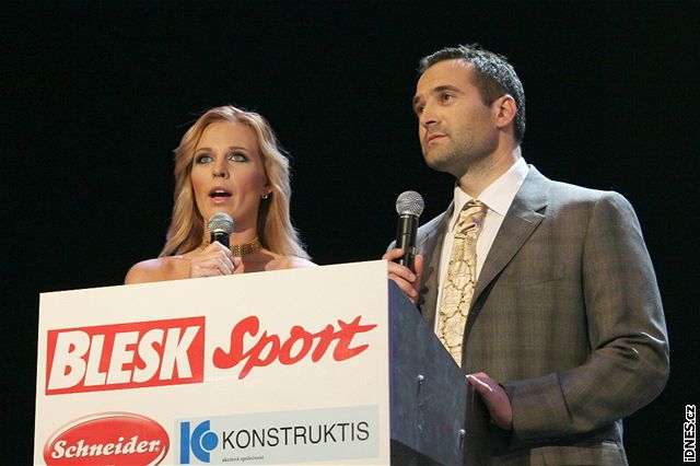 Miss Europesport 2006 - moderátoi Diana Kobzanová a Pavel Zuna