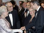 Casino Royale - královna Albta II. a Daniel Craig - svtová premiéra filmu v...