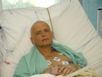 Alexandr Litvinnko v londnsk nemocnici