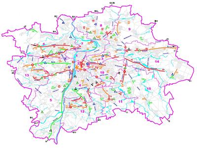 Mapa Prahy: Kde jsou radary?