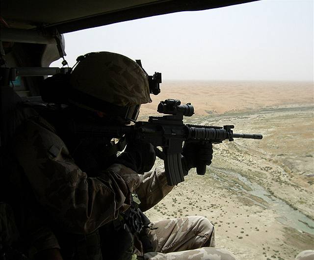 Elitní čeští vojáci v Afghánistánu.
