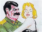 Leonid Sokov - Stalin a Marilyn Monroe